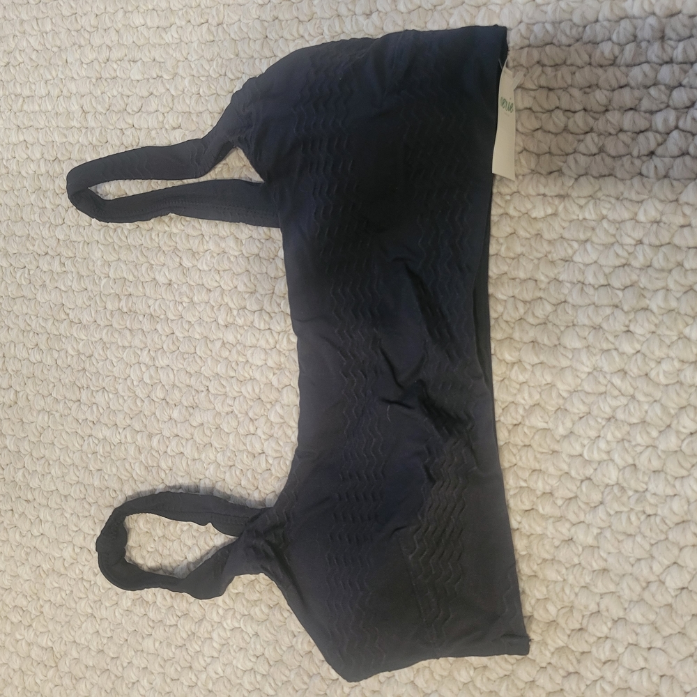 Seamless Black Bralette